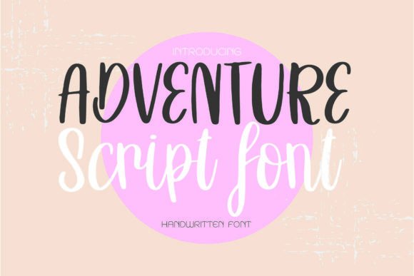 Adventure Script: A Handwritten Font for Elegant Branding