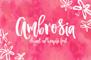 Ambrosia Script: Bringing Handwritten Charm to Your Designs