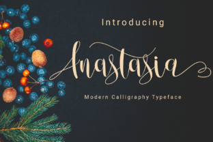 Anastasia Script: A Handwritten Font for Modern Creatives
