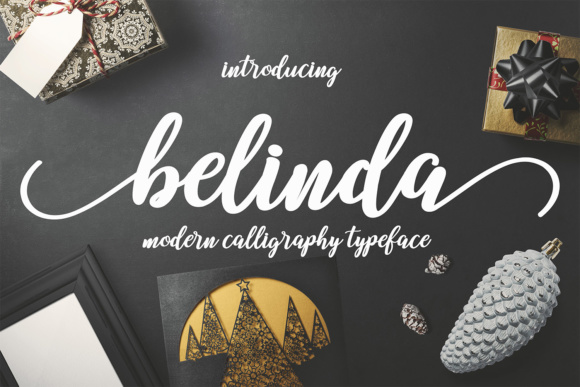 Belinda Script: A Handmade Calligraphy Font for Modern Designs