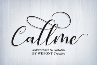 Callme Script: The Handwritten Font for Modern Branding