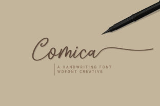 Comica Script: A Handwritten Font with Authentic Charm