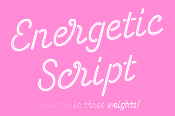 Energetic Script: A Font That Feels Like a Conversation
