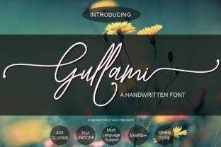 Gullami Rice Script: A Fresh Handwritten Font for Modern Design