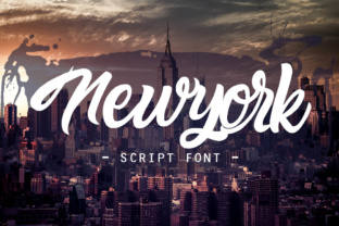 Newyork Script: The Bold, Handmade Font for Unforgettable Designs