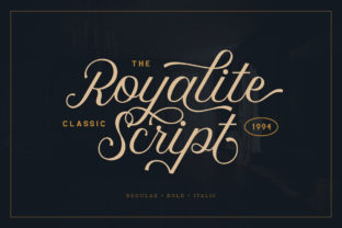 Royalite Script Family: A Touch of Luxury for Your Brand