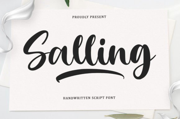 Salling Script: The Handwritten Font for Modern Brands