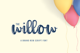 The Willow Script: A Font That Brings Handmade Charm to Any Design