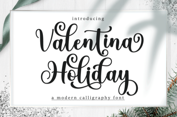 Valentine Holiday Script: The Elegant Typeface for Modern Branding